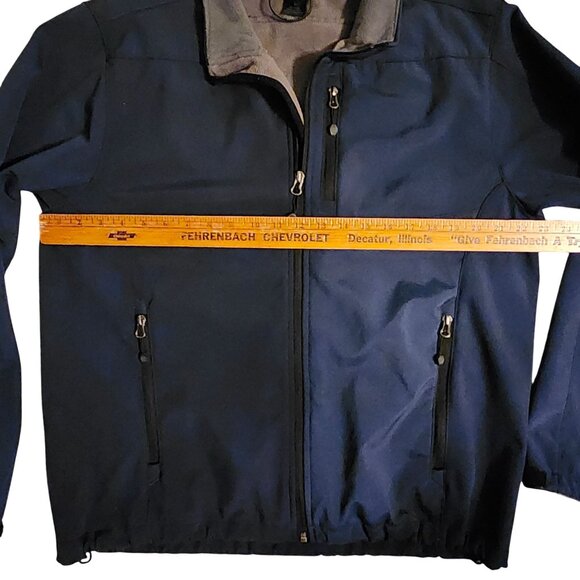 Tahoe Pass Mens Large Blue and Grey Jacket with Zip Pockets AS IS READ - Picture 7 of 12